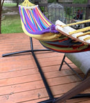 RelaxMax – Hamaca Portátil con Soporte de Acero y Ultra Confort